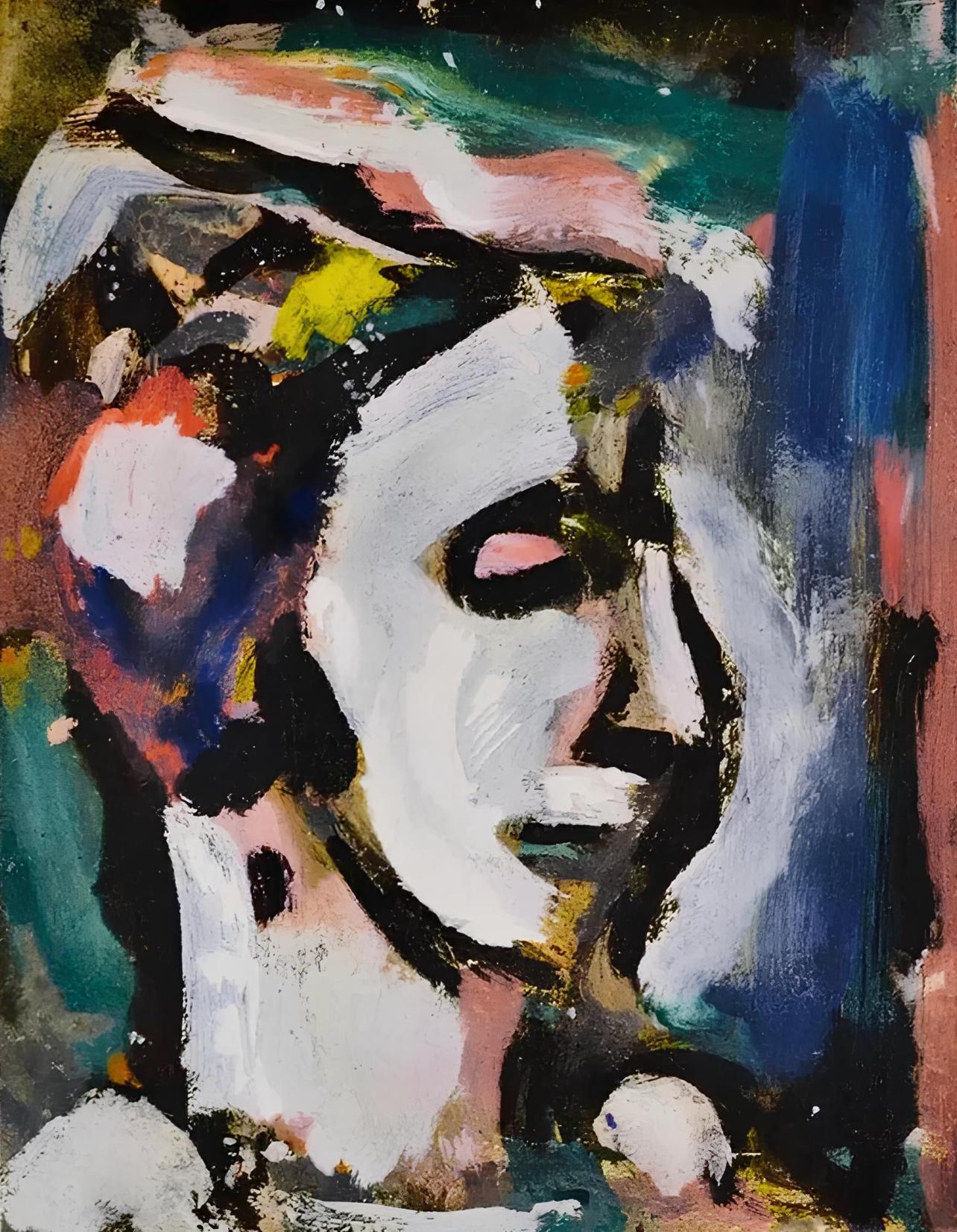 Rouault, Composición, Visages (después de)