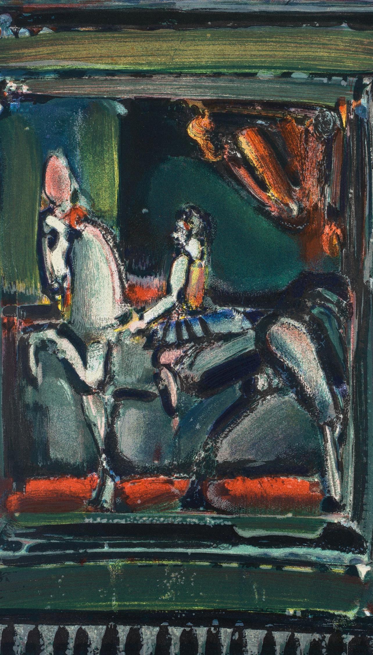 Rouault, Composition, XXe Siècle (d'après) - Print de Georges Rouault