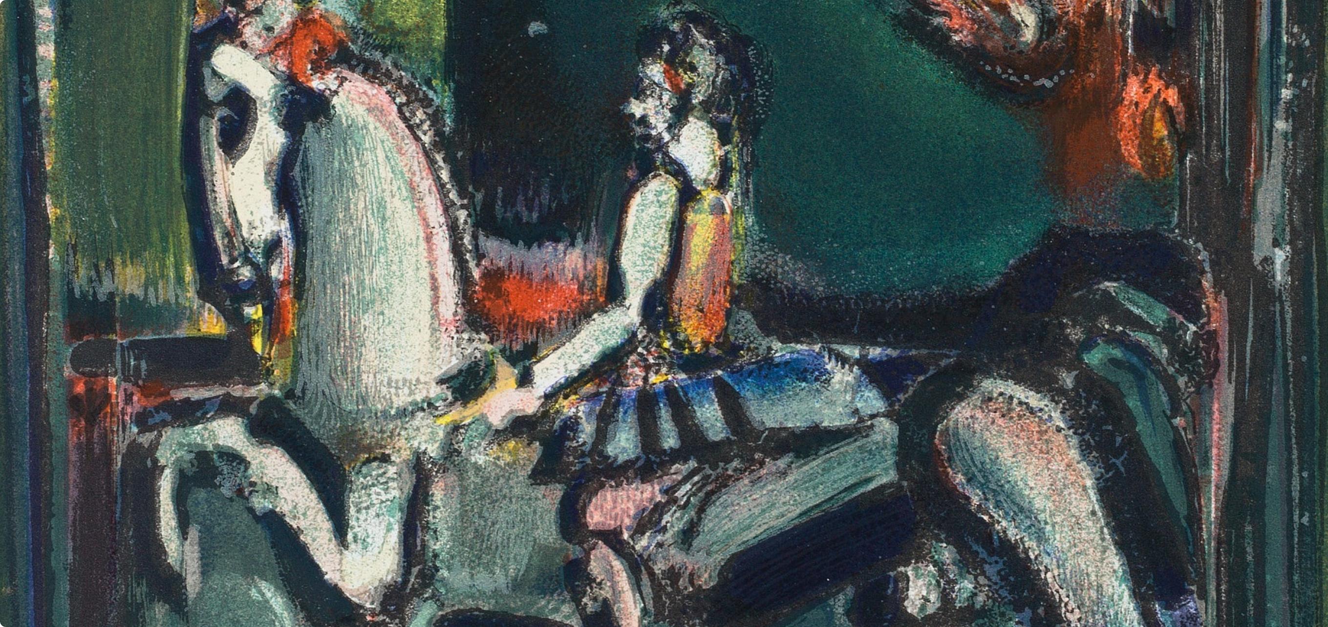 Rouault, Composition, XXe Siècle (d'après) - Moderne Print par Georges Rouault