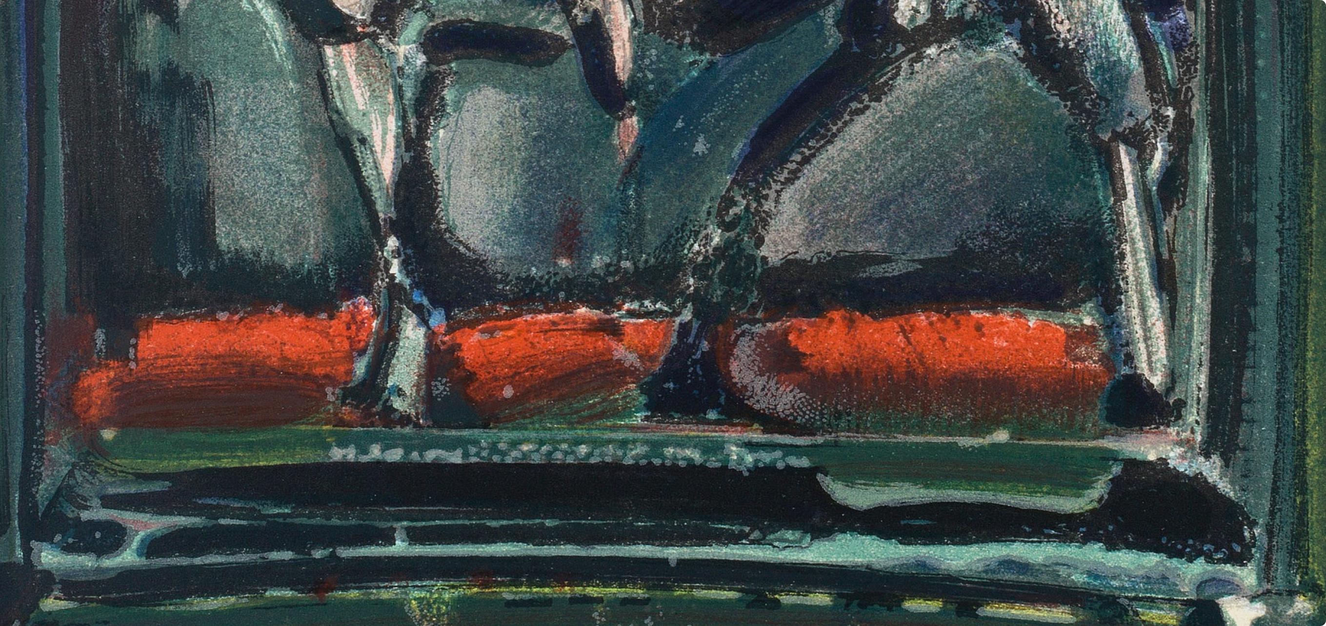 Lithographie sur papier vélin. Inscription : Non signé et non numéroté. Bon état. Notes : Extrait de XXe siècle, Hommage à Georges Rouault, 1971. Publié et imprimé sous la direction de Gualtieri di San Lazzaro, éditeur, Paris, par la Société