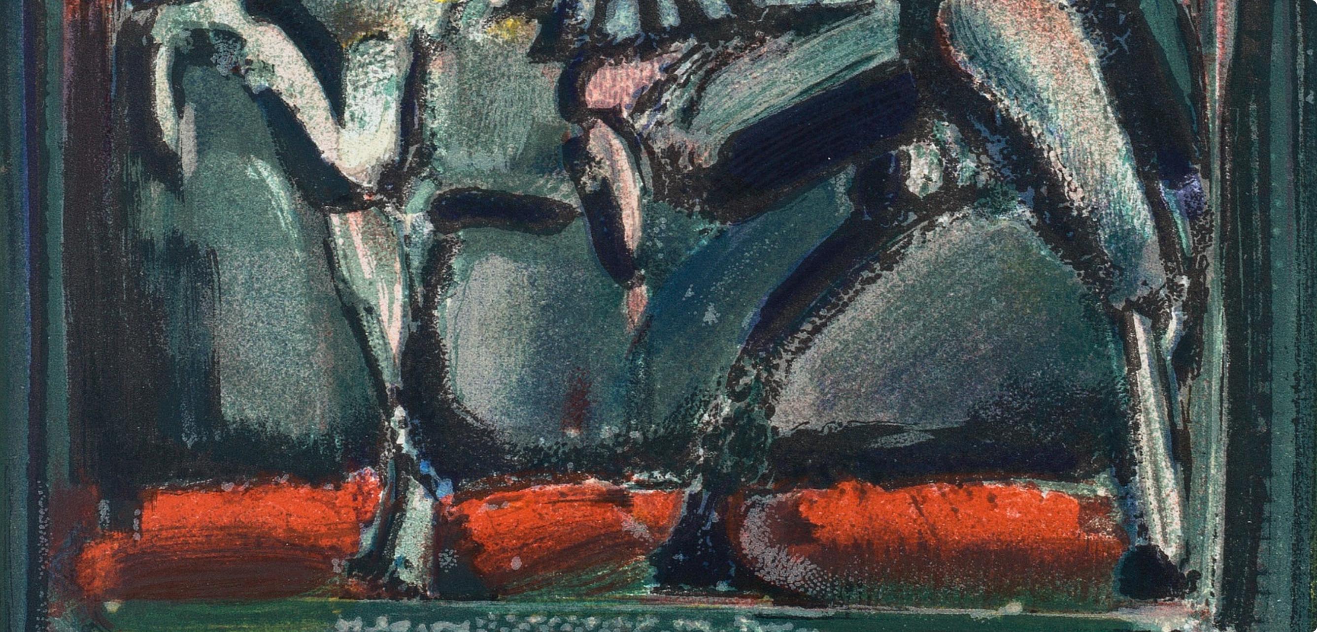 Rouault, Composition, XXe Siècle (d'après) en vente 1