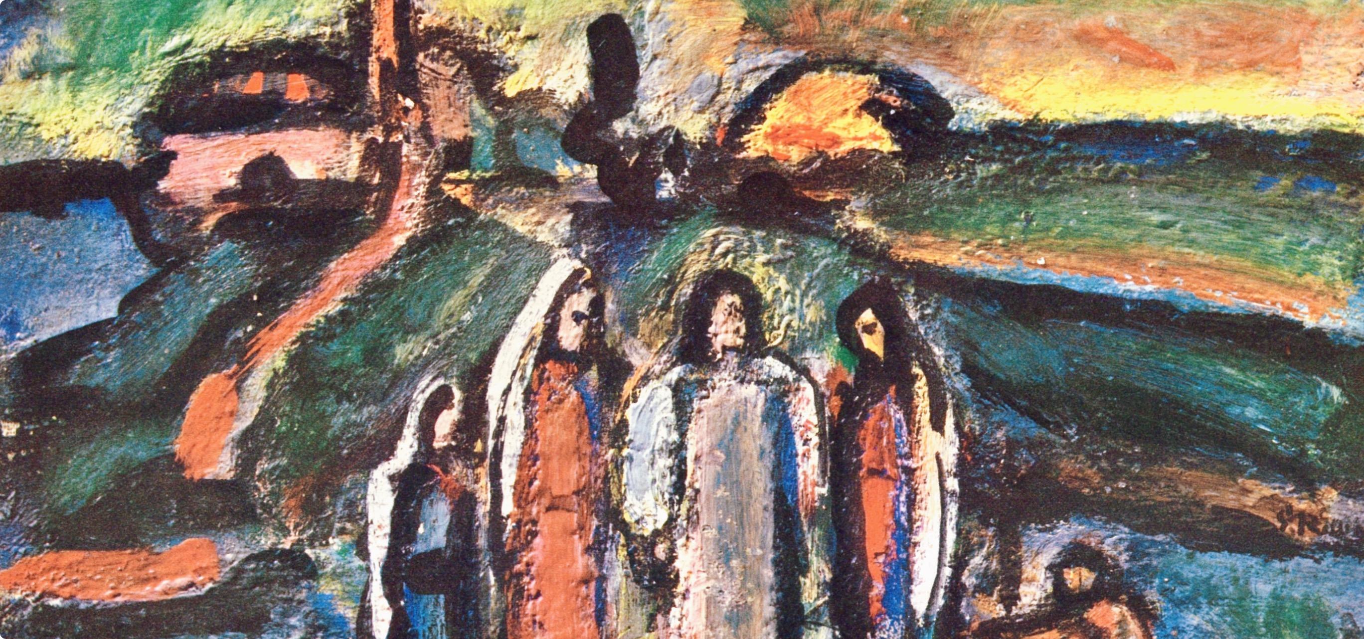 Rouault, Coucher de soleil, Stella Vespertina (d'après) - Print de Georges Rouault