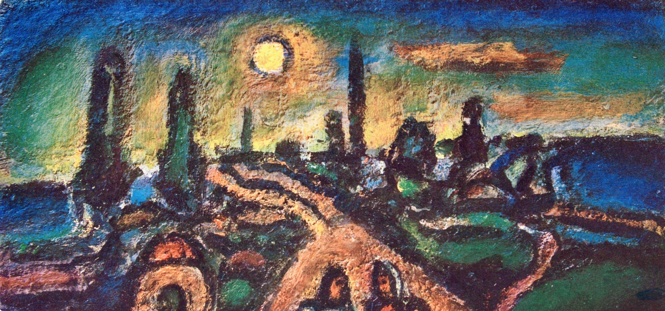 Rouault, Crépuscule, Stella Vespertina (d'après) - Moderne Print par Georges Rouault