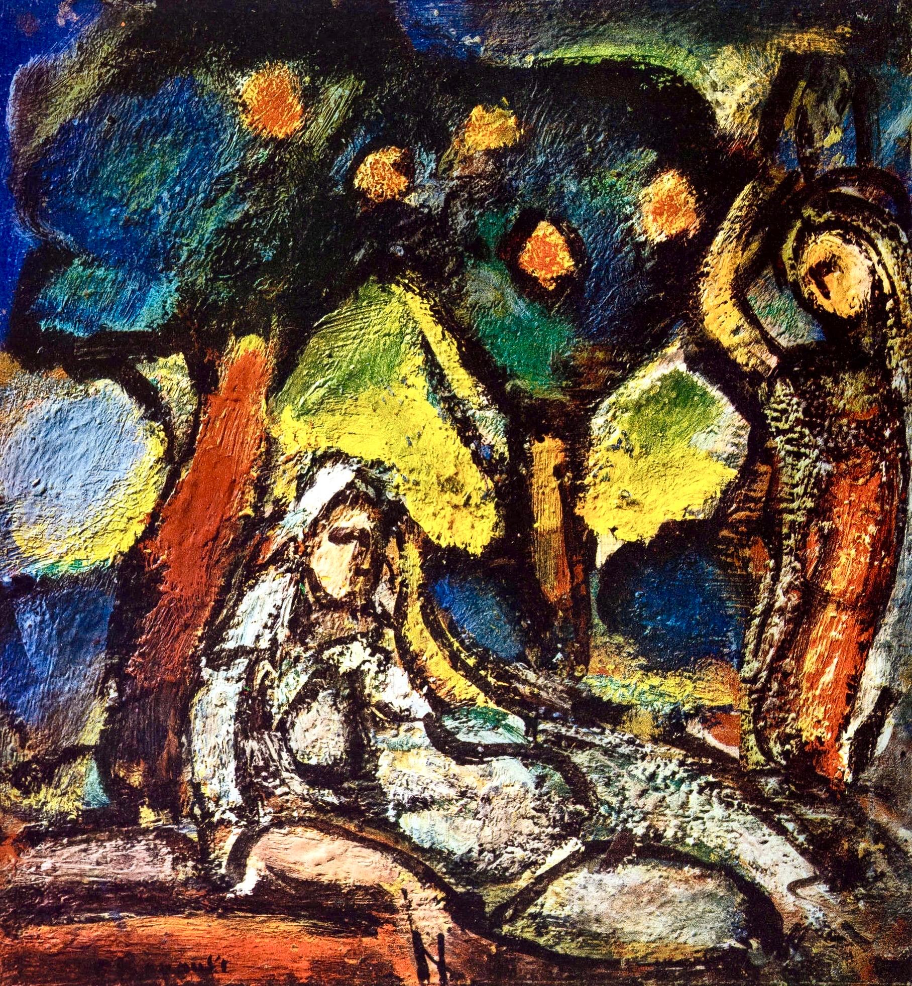 Landscape Print Georges Rouault - Rouault, Orientale, Stella Vespertina (d'après)