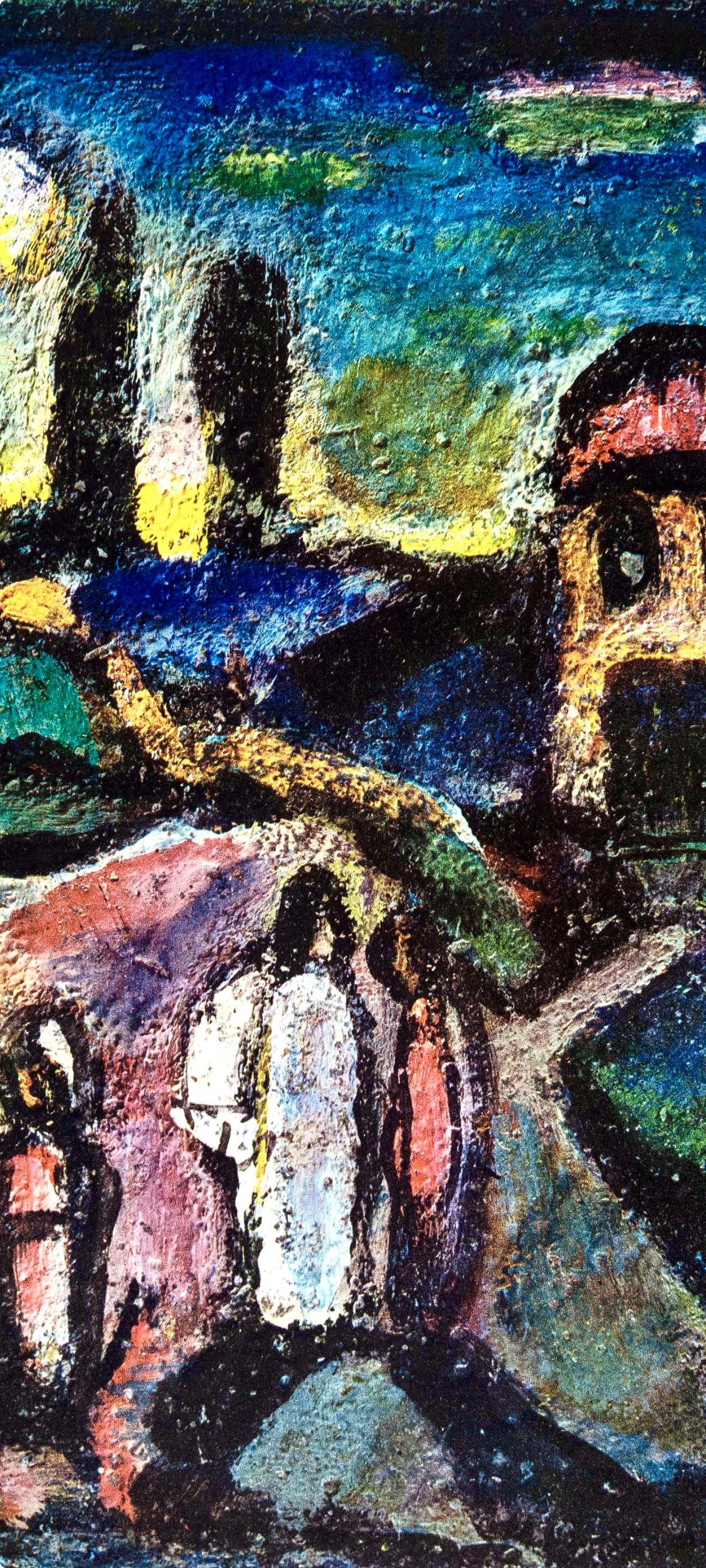 Rouault, Pastorale Chrétienne, Stella Vespertina (d'après) - Moderne Print par Georges Rouault