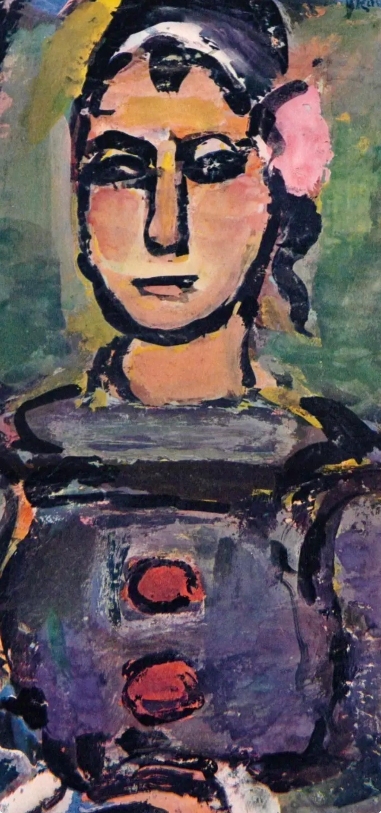 Rouault, Portrait, Divertissement (after) - Print by Georges Rouault