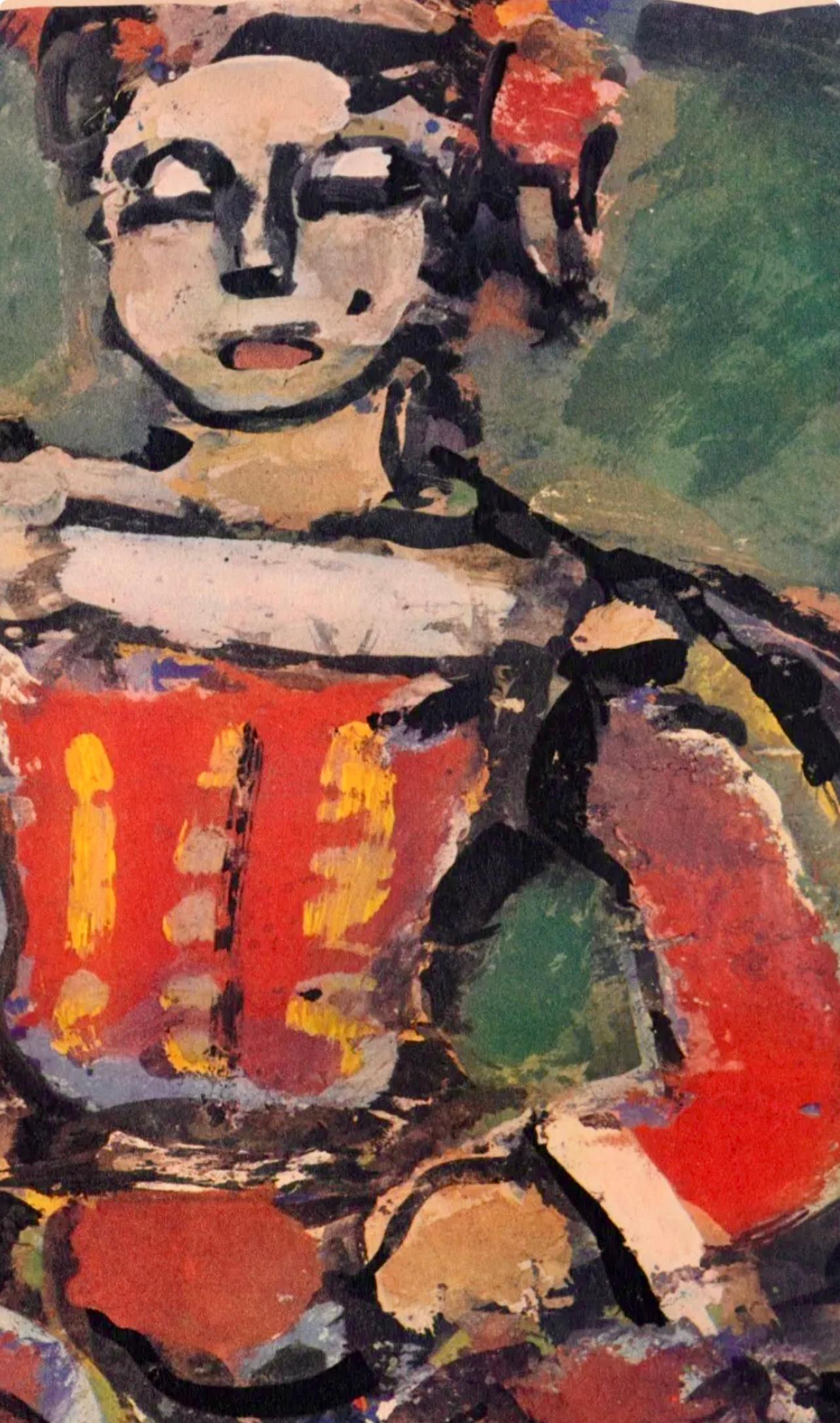 Rouault, Portrait, Divertissement (after) - Print by Georges Rouault