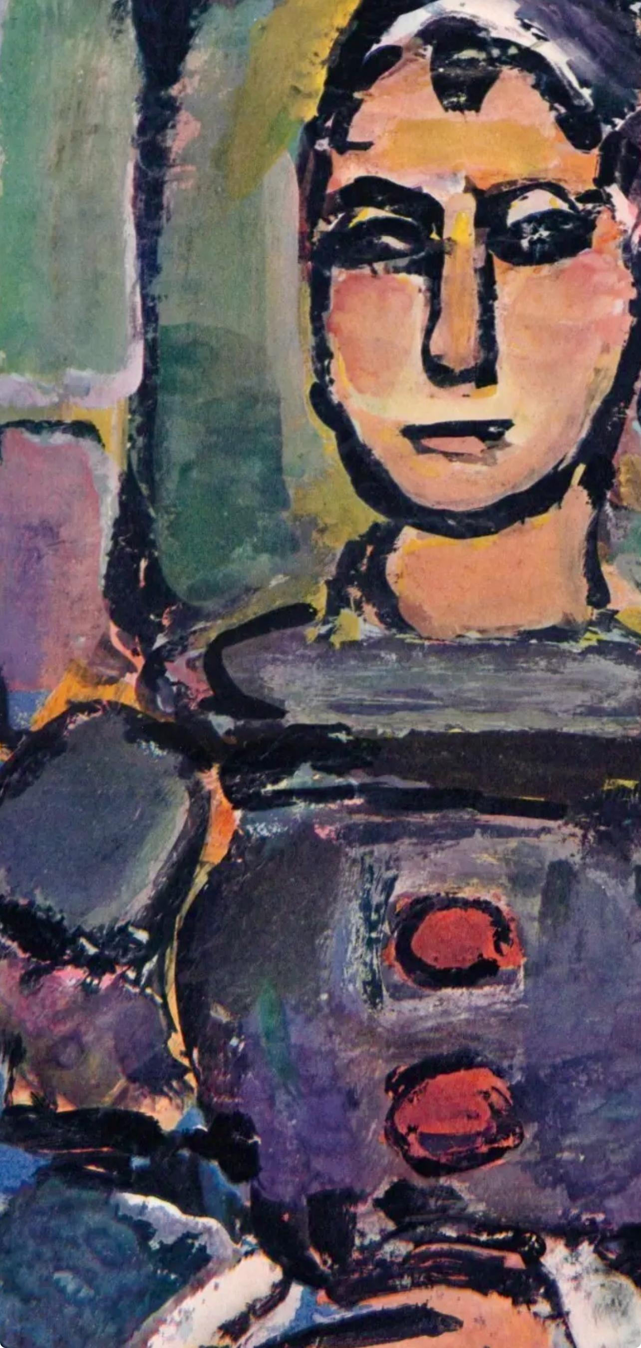 Rouault, Portrait, Divertissement (after) - Modern Print by Georges Rouault