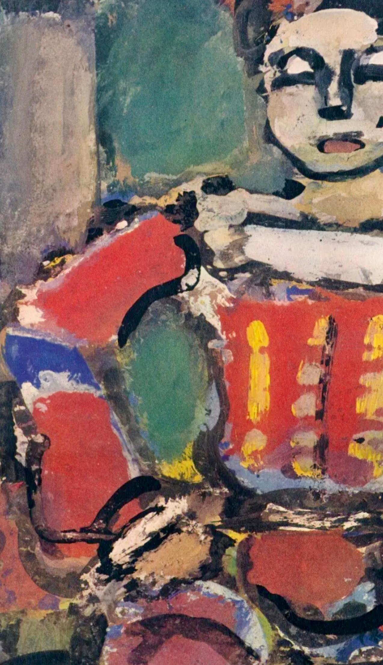 Rouault, Portrait, Divertissement (after) - Modern Print by Georges Rouault