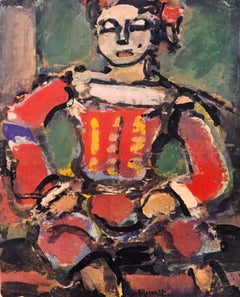 Rouault, Portrait, Divertissement (after)