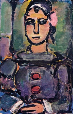 Rouault, Portrait, Divertissement (after)