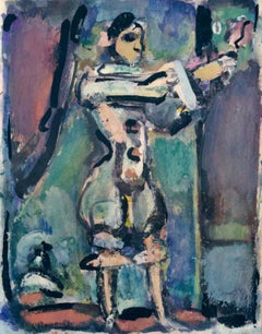 Rouault, Portrait, Divertissement (after)