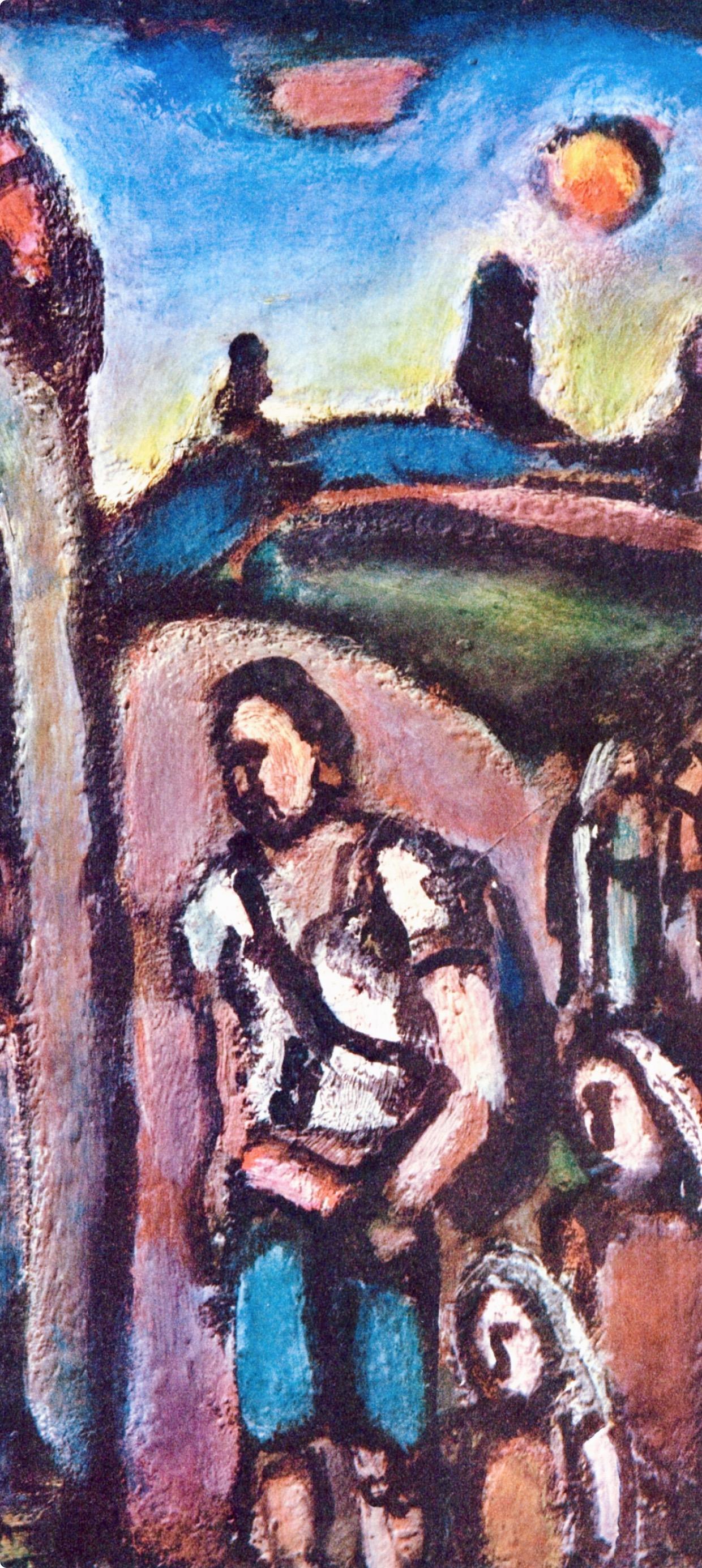 Rouault, Vieux Faubourg, Stella Vespertina (d'après) - Moderne Print par Georges Rouault