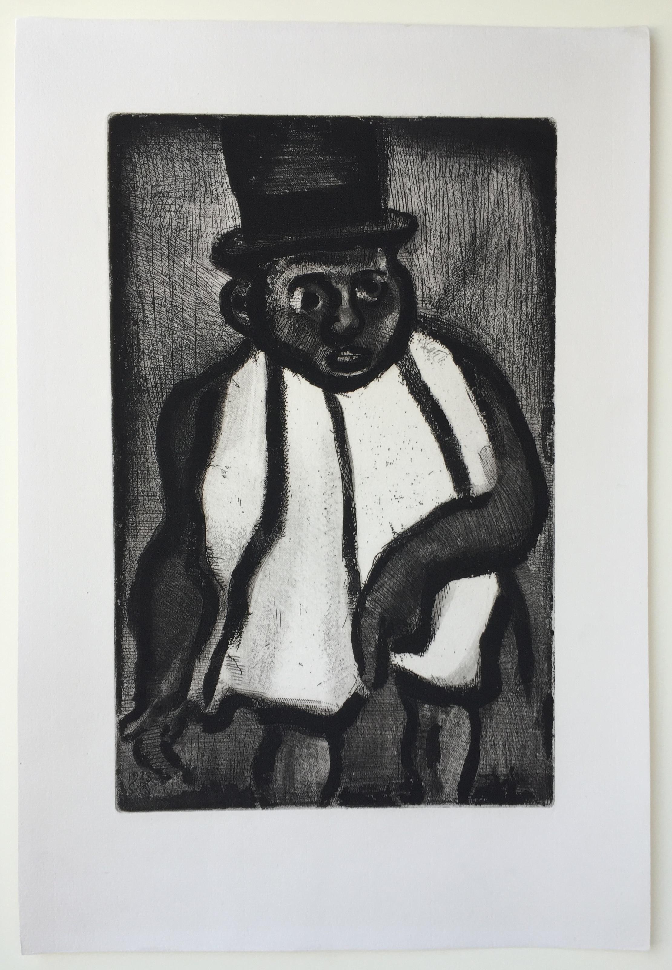 THE GOOD CANDIDATE - from Reincarnations - Pere Ubu - Print by Georges Rouault