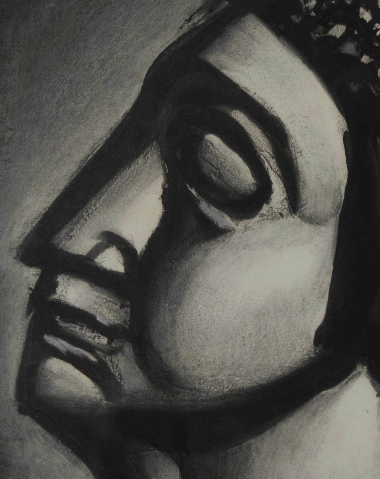 Vierge aux sept glaives (The Virgin pierced by seven swords) (Sorrowful Mother) - Print by Georges Rouault