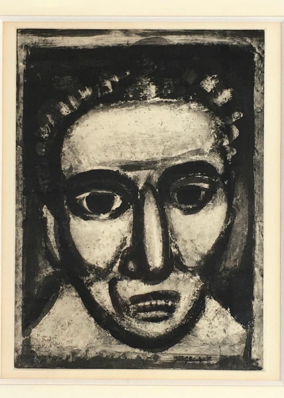 Modern Georges Rouault - Satan III, 1926 - Engraving