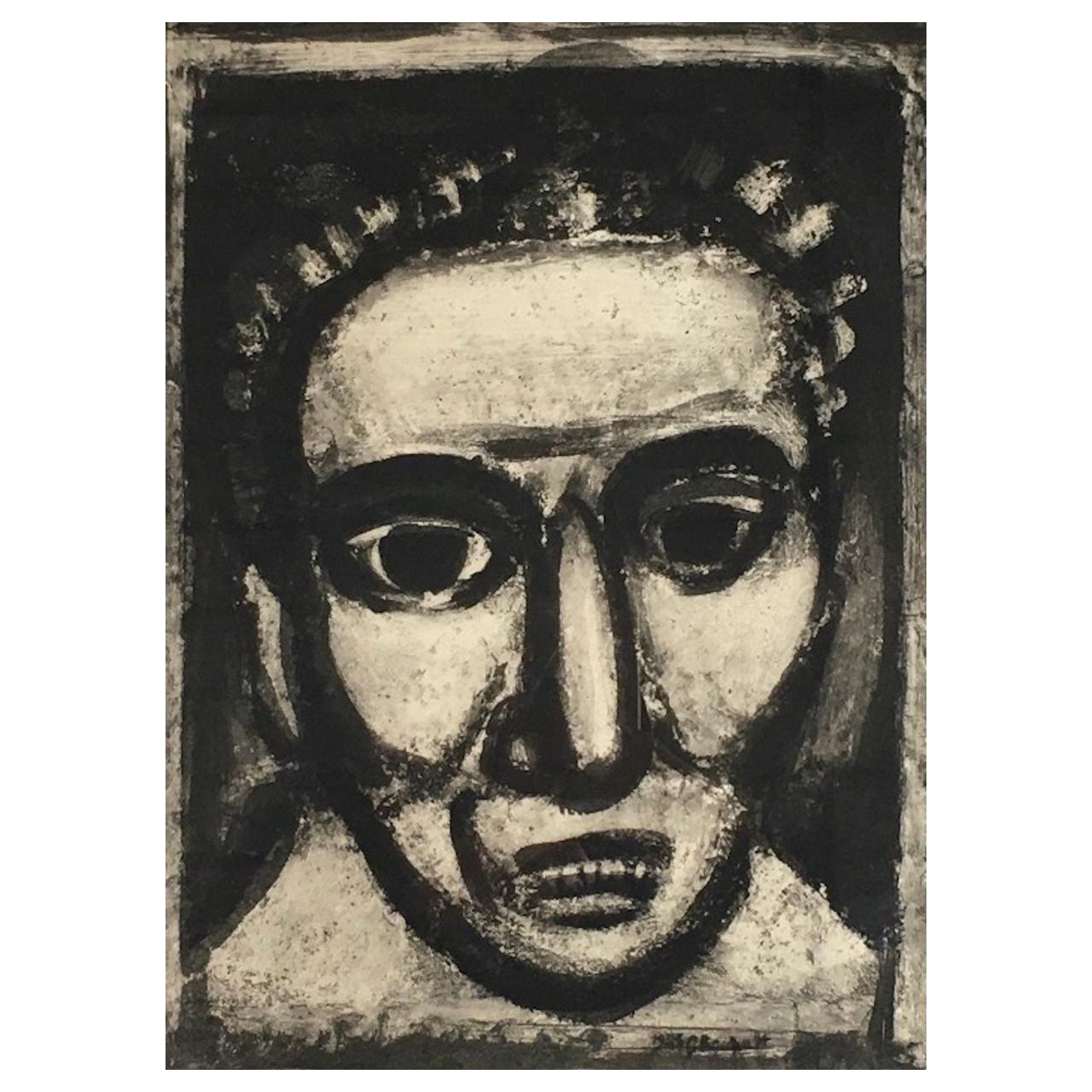 Georges Rouault - Satan III, 1926 - Engraving