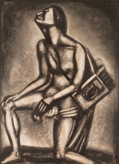 Georges Rouault Sunt Lacrimae Rerum from Miserere Suite Modern Aquatint Etching