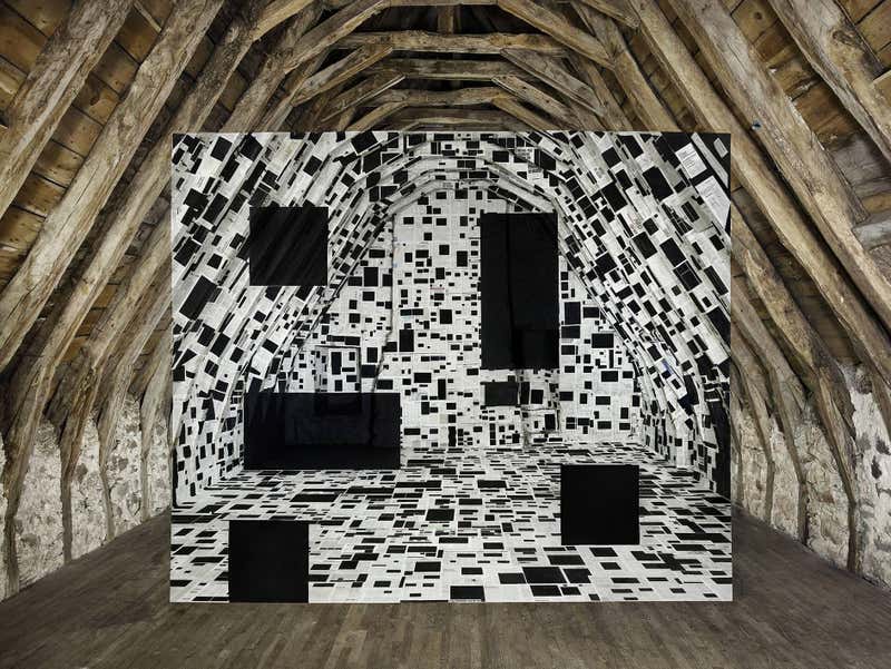 Georges Rousse Art - 8 For Sale at 1stDibs | george rousse, georges ...