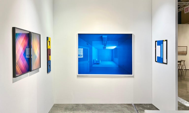 Georges Rousse - blue, Architecture, Construction, For Sale at 1stDibs