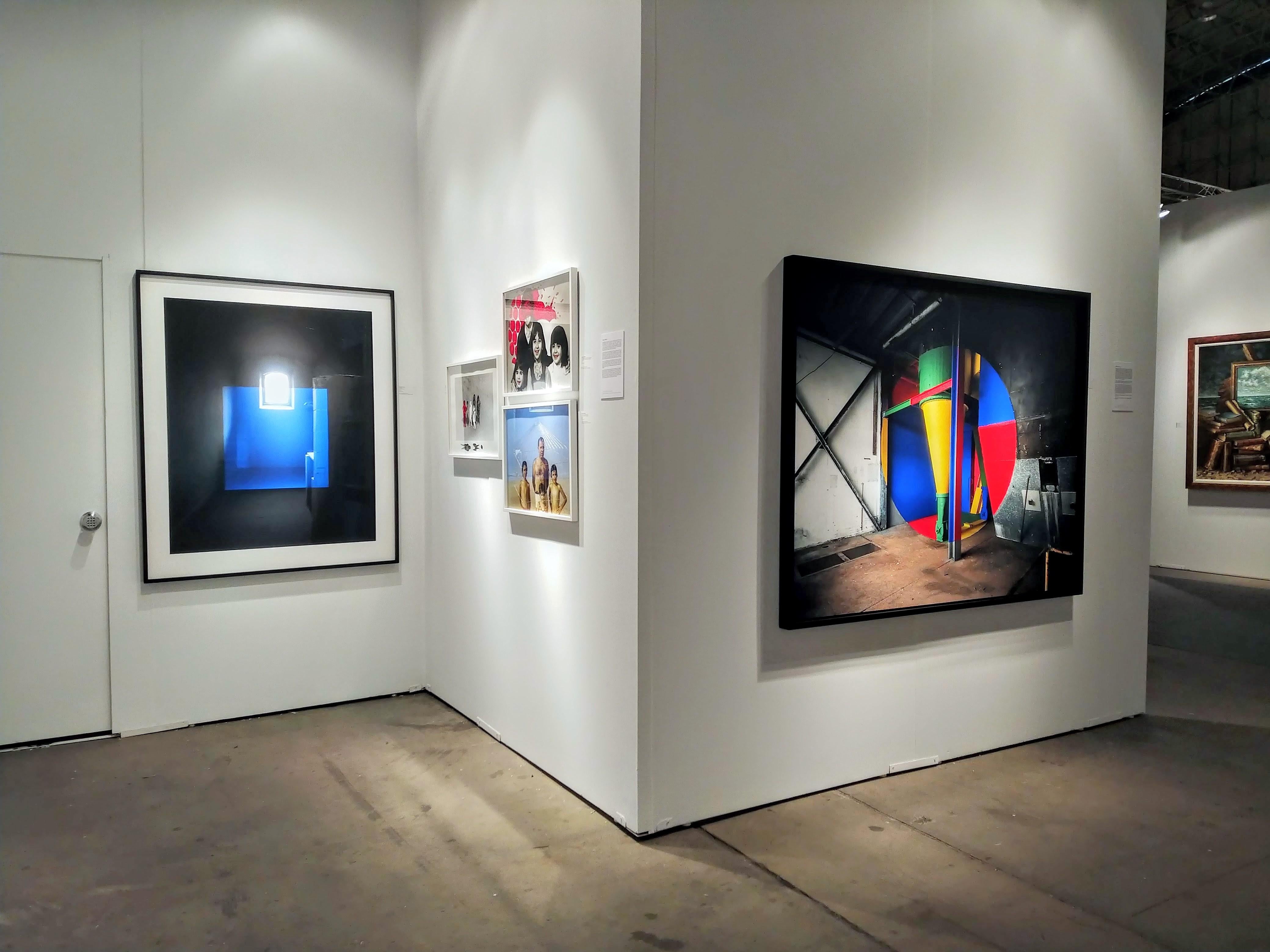 French artist and photographer Georges Rousse, b. 1947, is internationally renowned for his ephemeral, one-of-a-kind installations and resulting photographs. Working at the intersections of photography, painting and architecture, Rousse converts