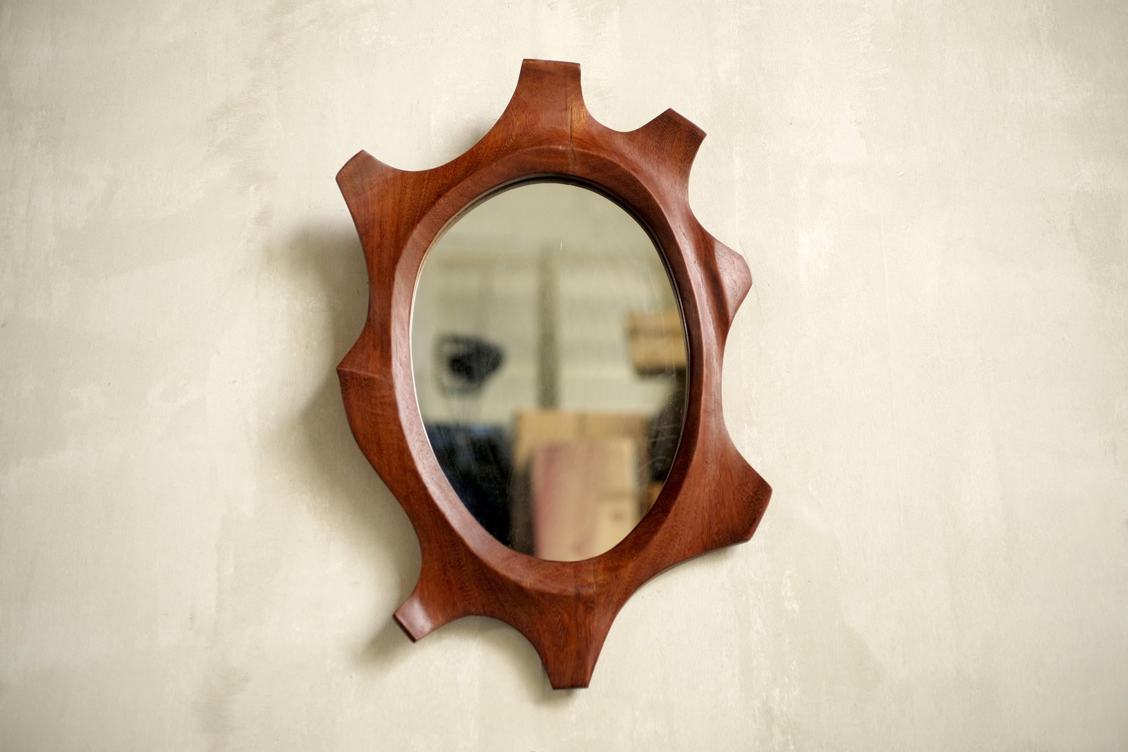 Georges Rousset, Free-form mirror, France 1960 In Good Condition For Sale In Catonvielle, FR