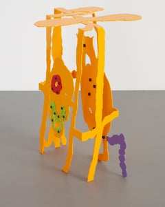 "Georges" Sculptural Side Table by Serban Ionescu