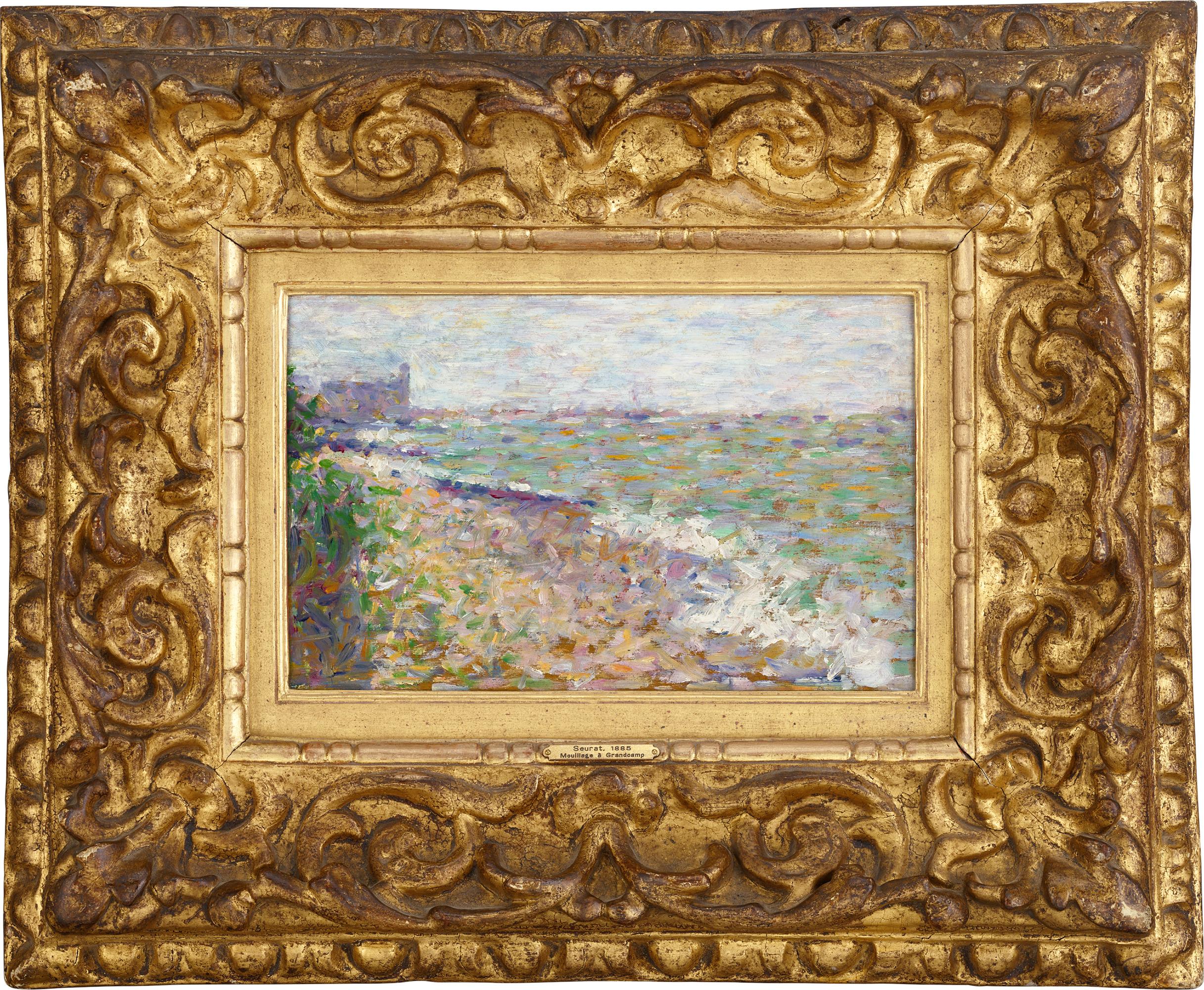 Le Mouillage À Grandcamp Por Georges Seurat 1