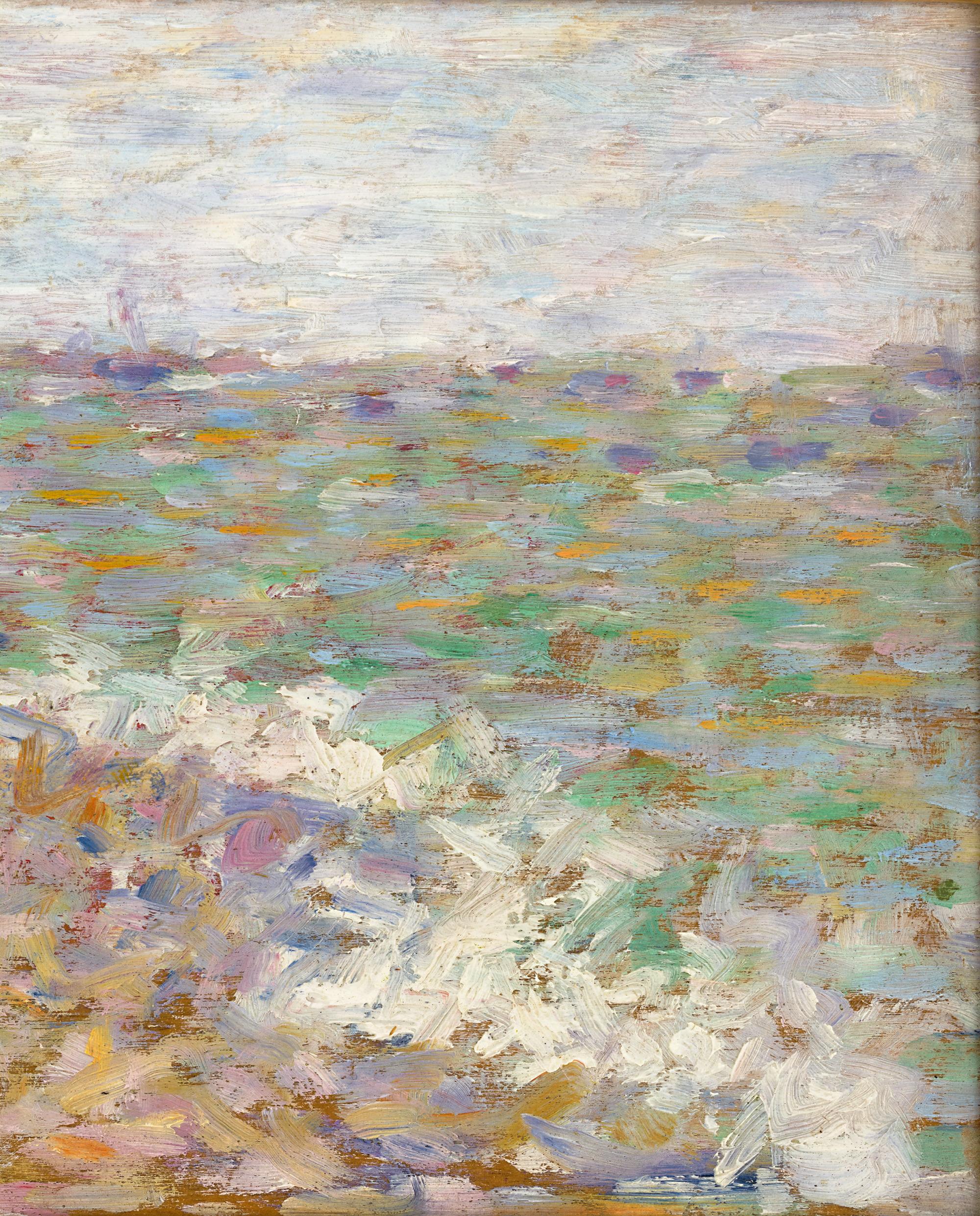 Le Mouillage À Grandcamp Por Georges Seurat 3