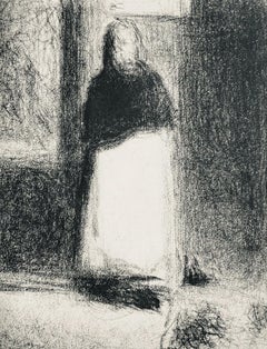 Seurat, La concierge. Vers, Seurat (after)