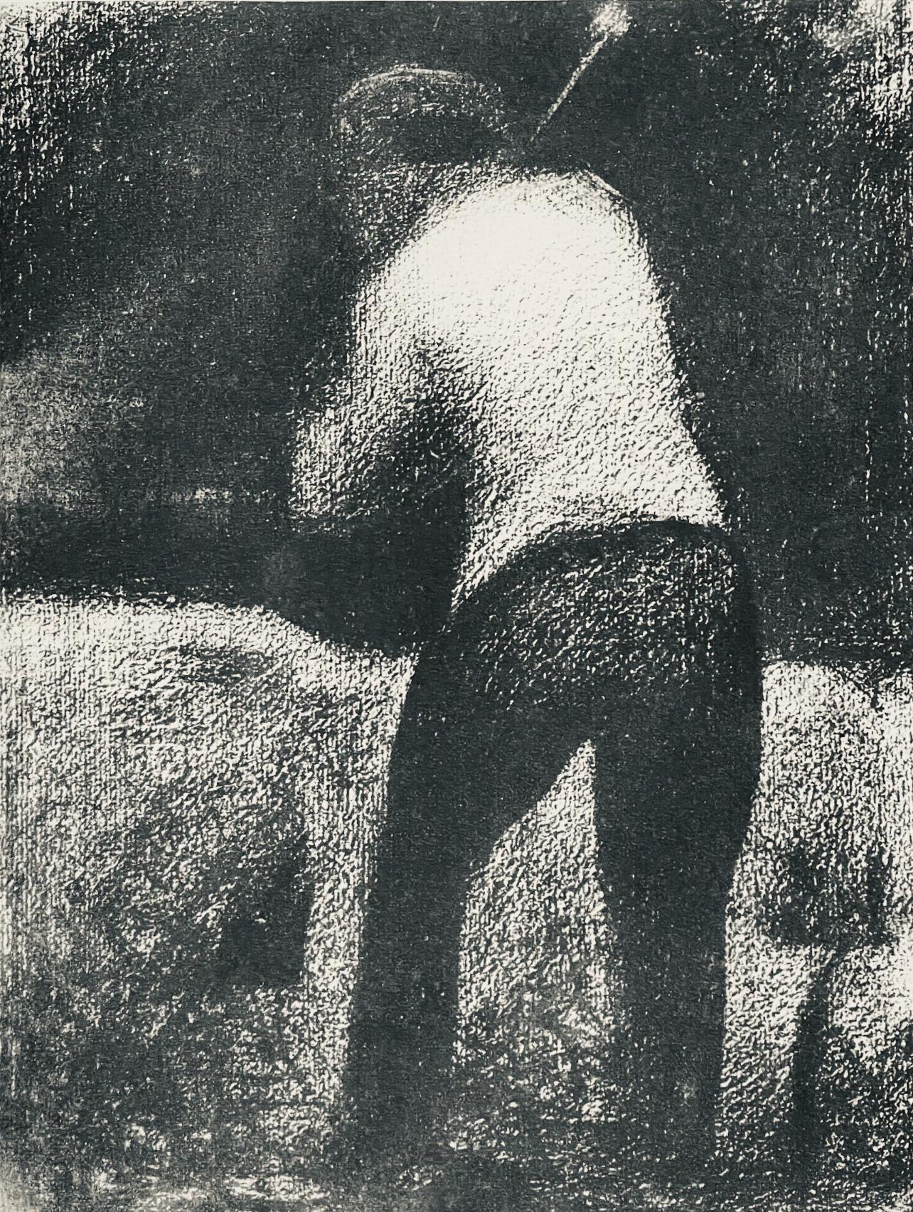 Georges Seurat Landscape Print - Seurat, Le casseur de pierres, Seurat (after)