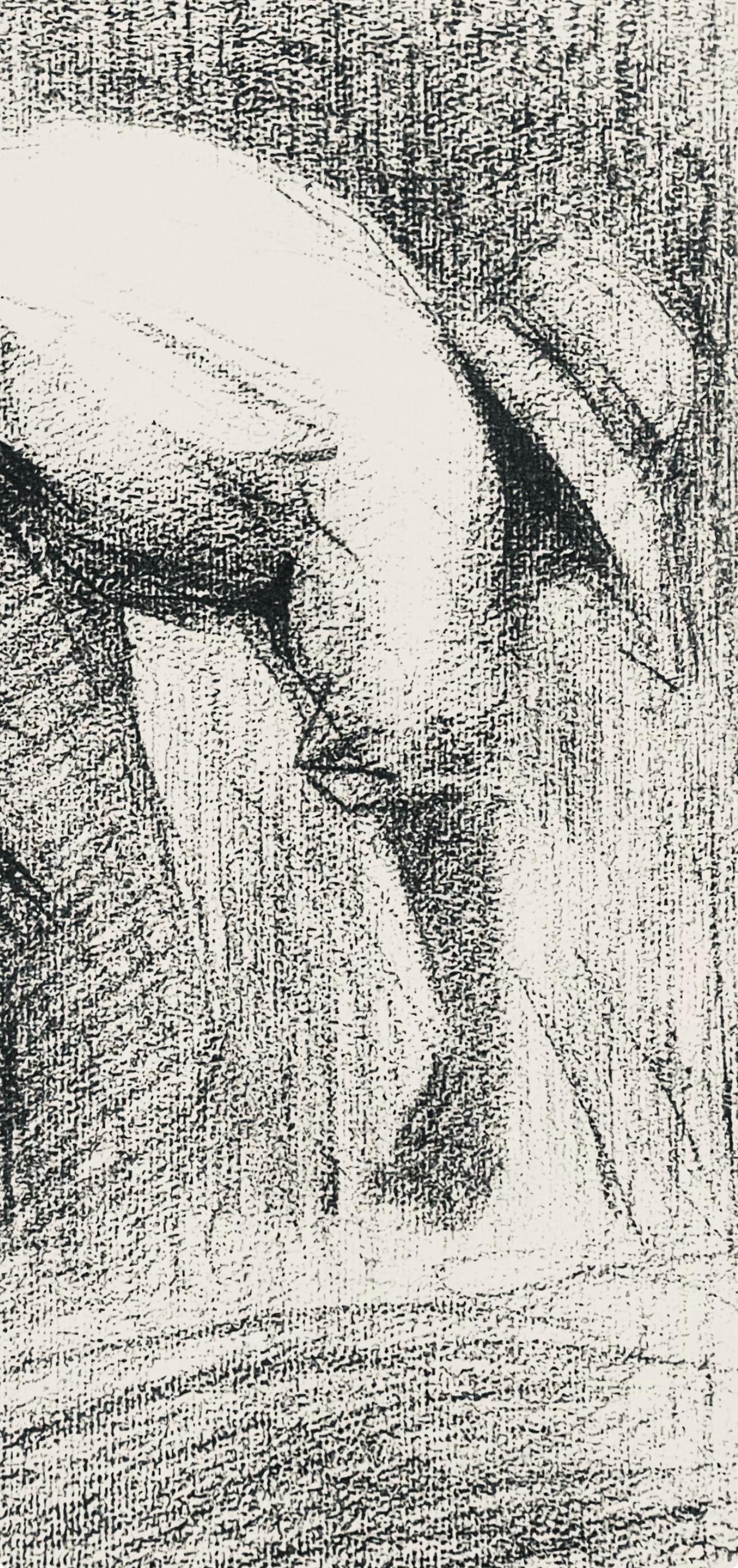 Seurat, Le Moissonneur, Seurat (d'après) - Print de Georges Seurat