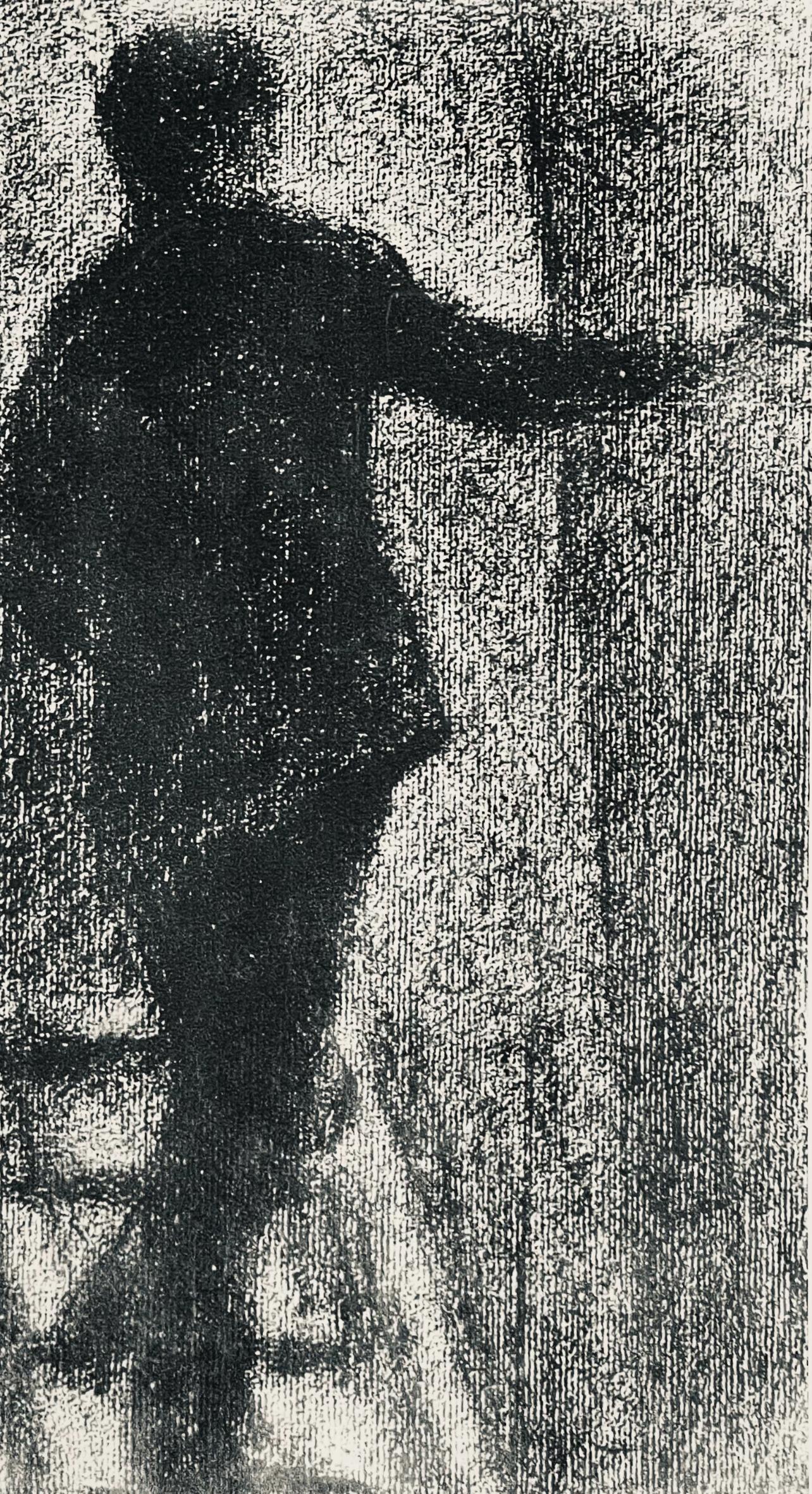 Seurat, Le peintre au travail, Seurat (dopo) - Figurative Print Nero di Georges Seurat