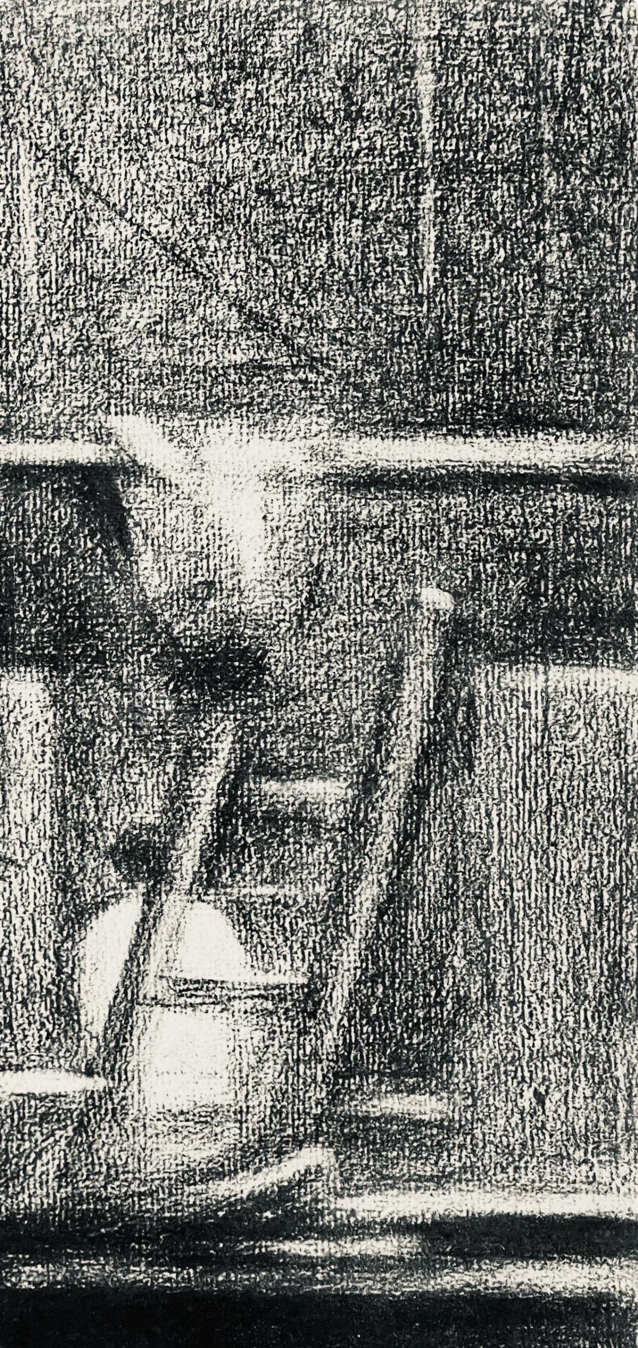 Seurat, L'échafaudage, Seurat (después de) - Print de Georges Seurat