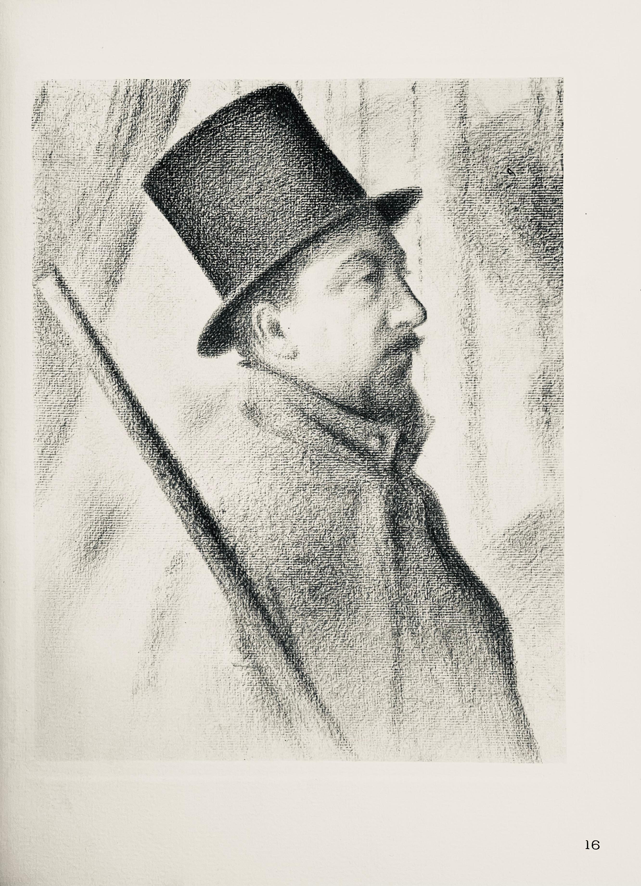 Seurat, Portrait de Paul Signac, Seurat (after) For Sale 1