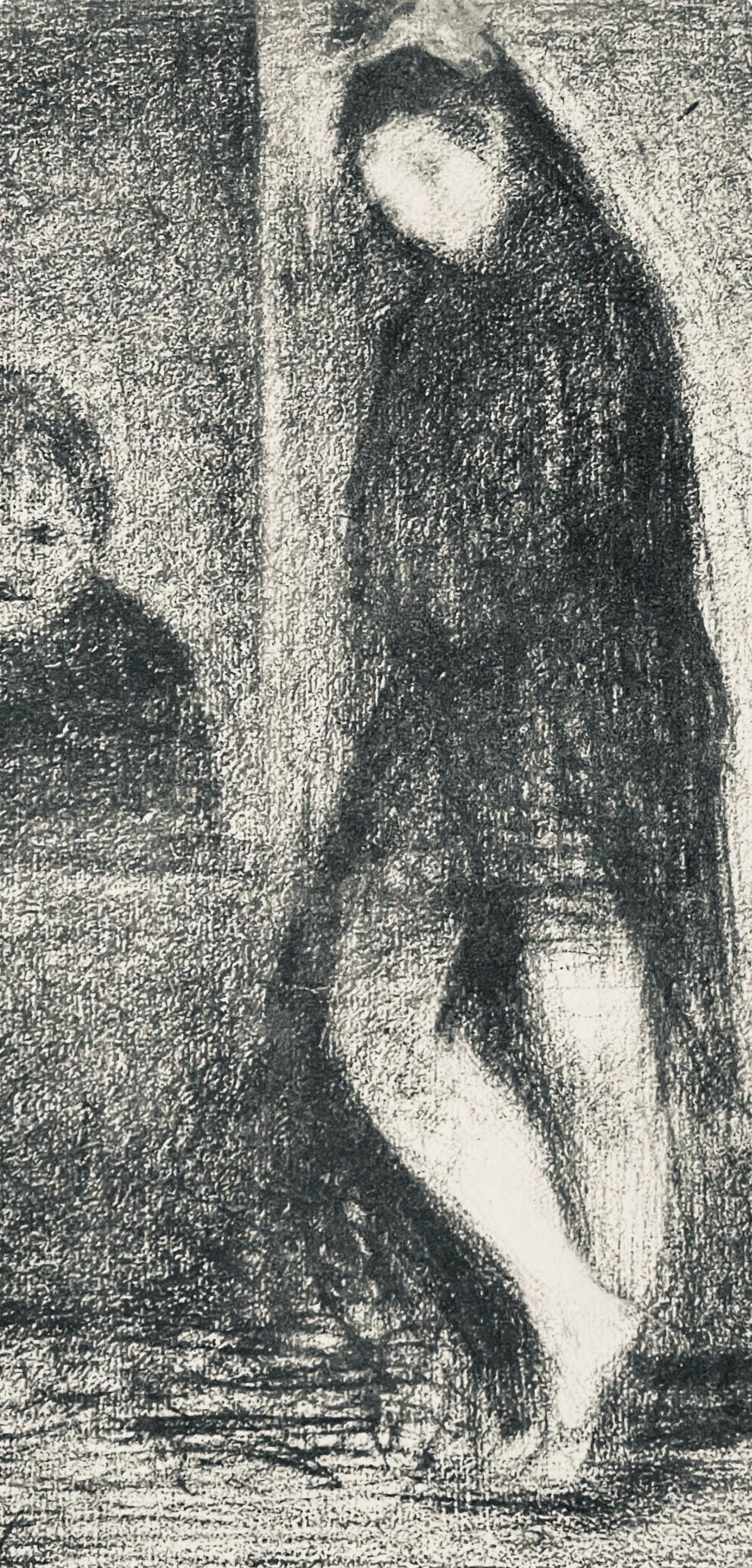 Seurat, Saltimbanques: la danseuse et le caissier, Seurat (after) - Print by Georges Seurat
