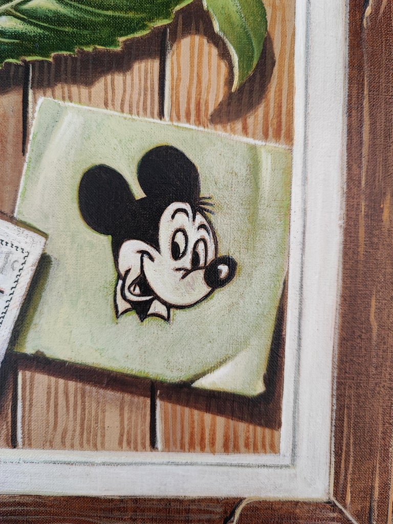 Spiro Optical illusion with the rose For Sale at 1stDibs