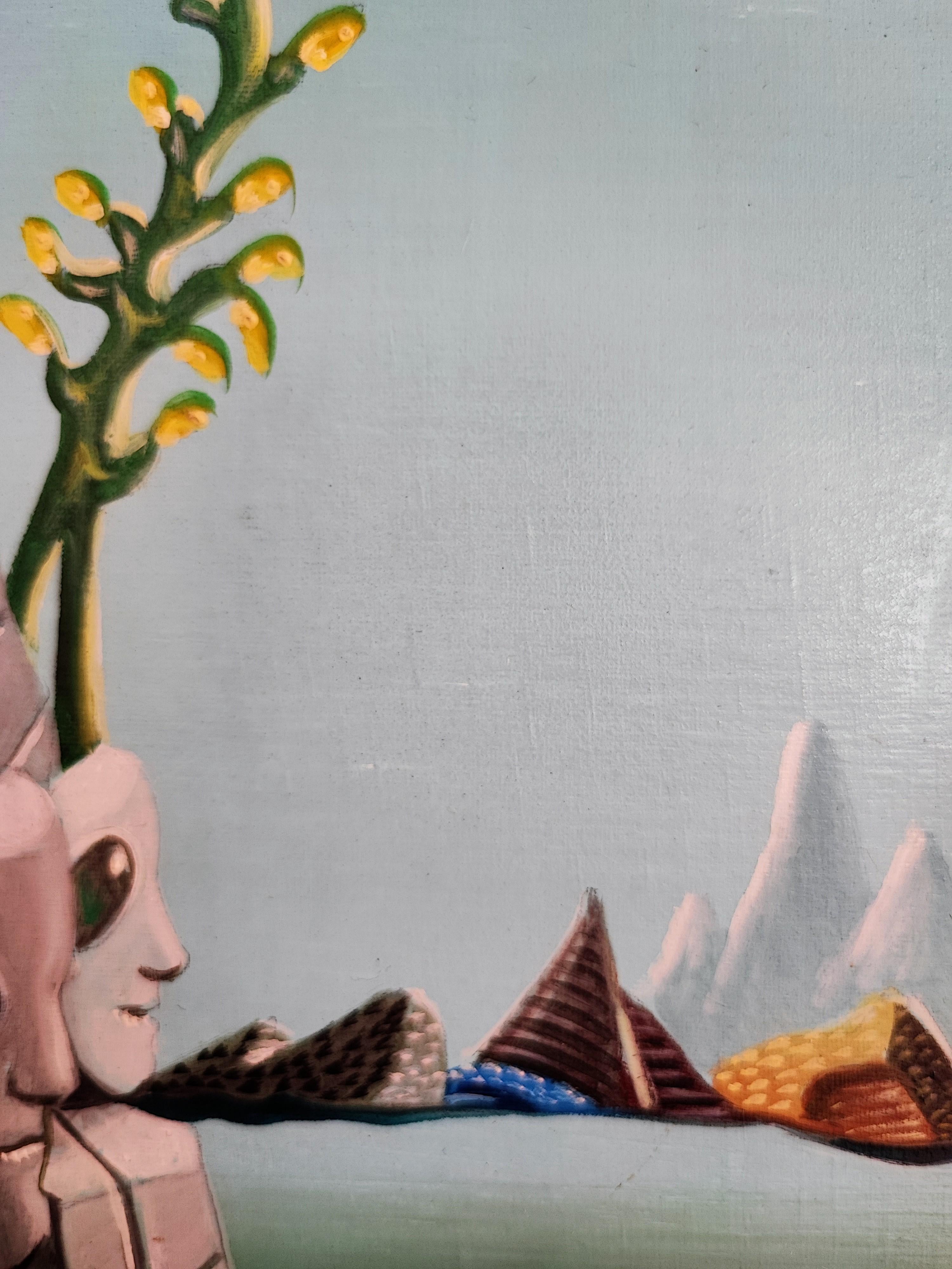 Spiro Surreal rock landscape For Sale at 1stDibs spiro milo