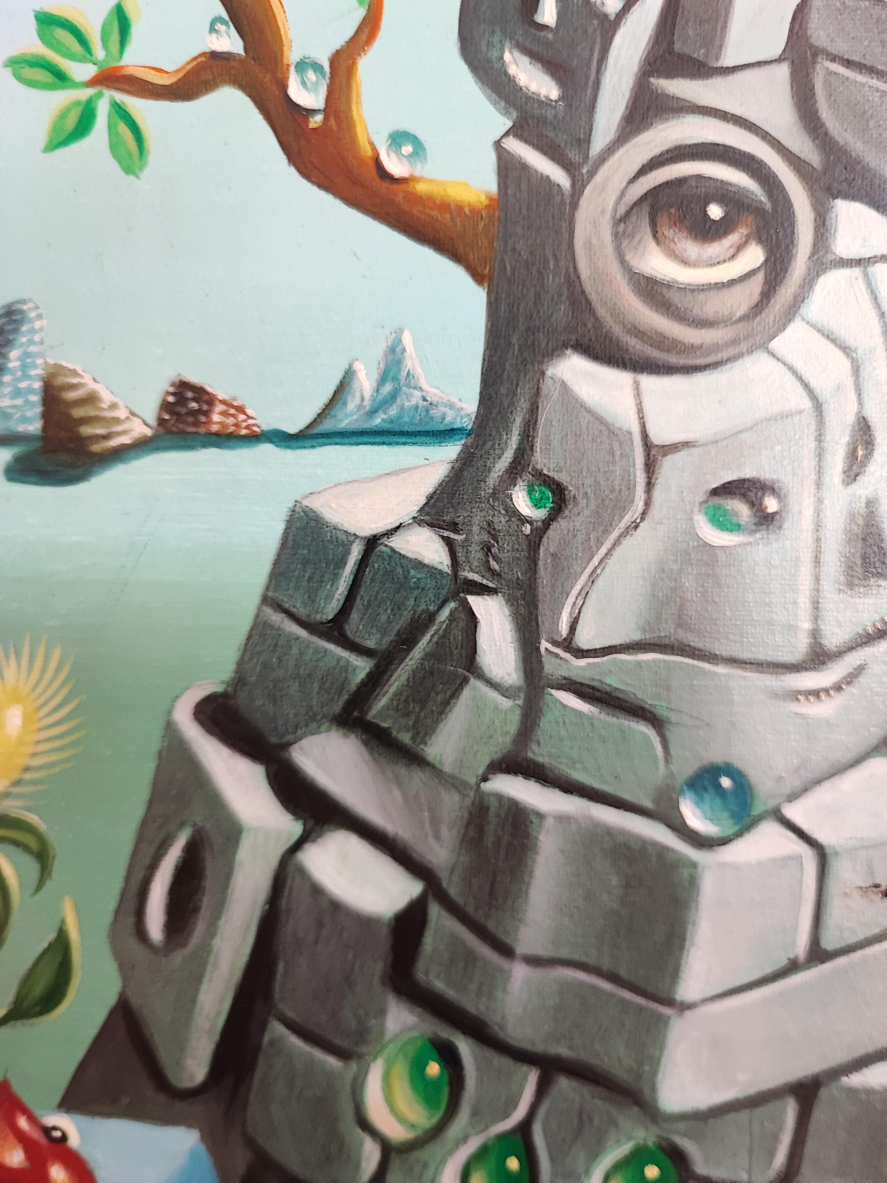 Spiro Surreal rock landscape For Sale at 1stDibs spiro milo