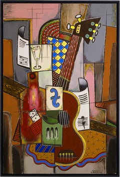La guitare au domino by Georges Terzian
