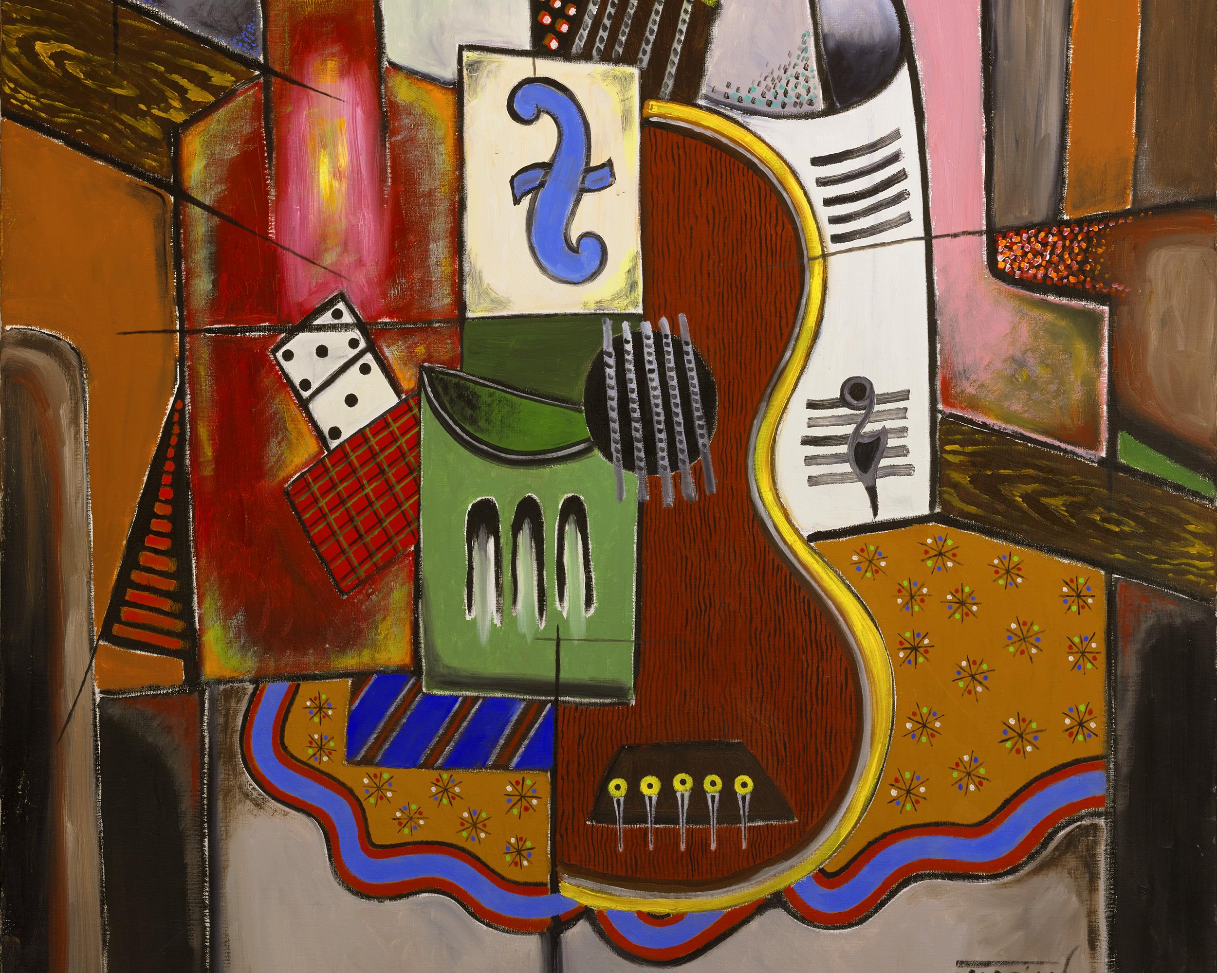 La guitare au domino by Georges Terzian 3