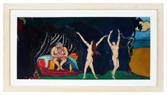 Die Versuchung  Gemälde von Georges Valmier – Anfang des 20. Jahrhunderts