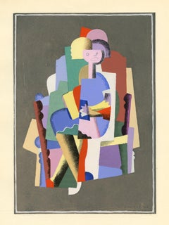 (after) Georges Valmier - pochoir