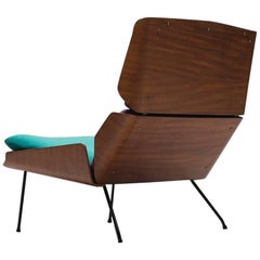 Vintage Georges van Rijck for Beaufort Lounge Chair in Plywood