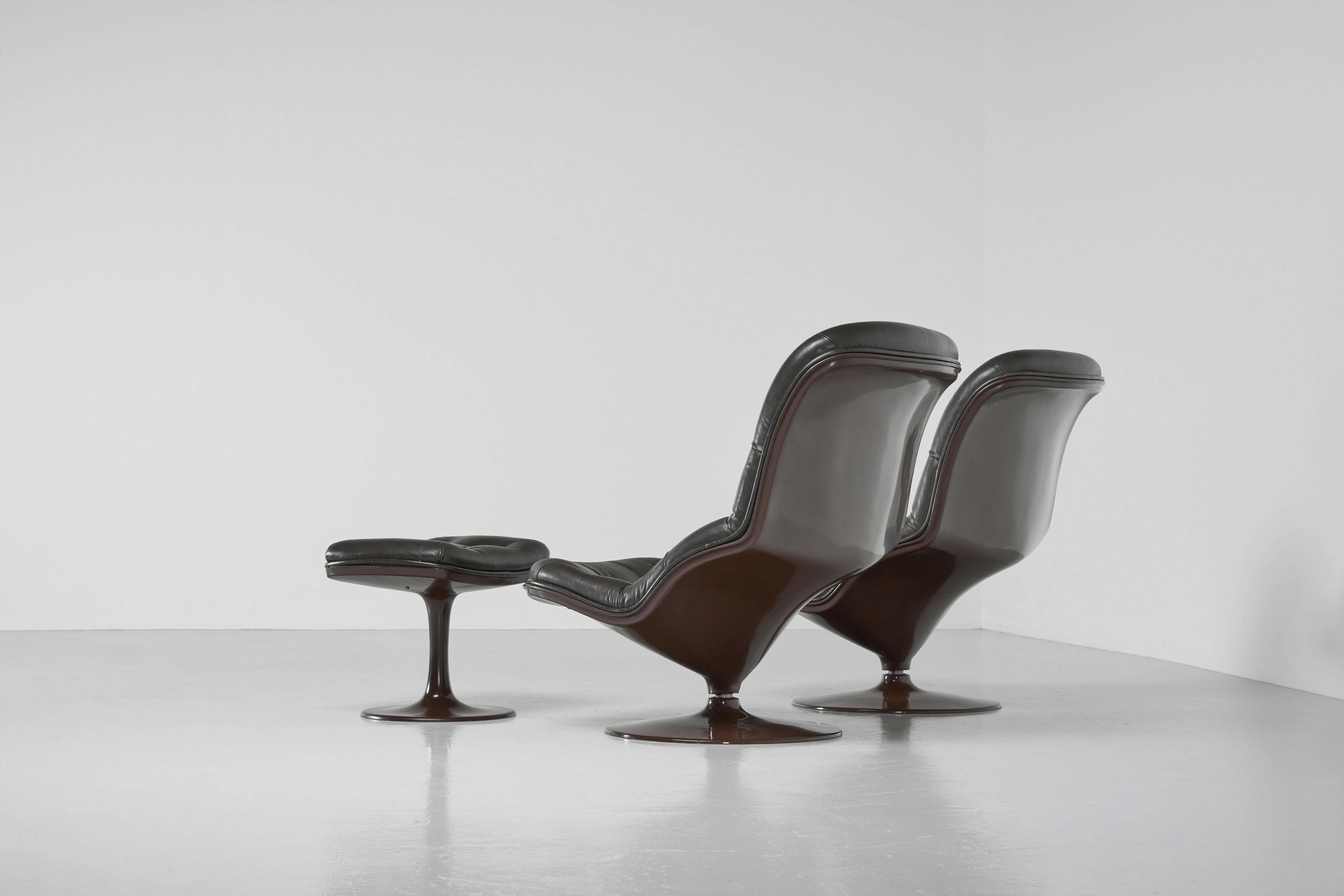 Georges van Rijck Shelby lounge chairs Beaufort 1971 4