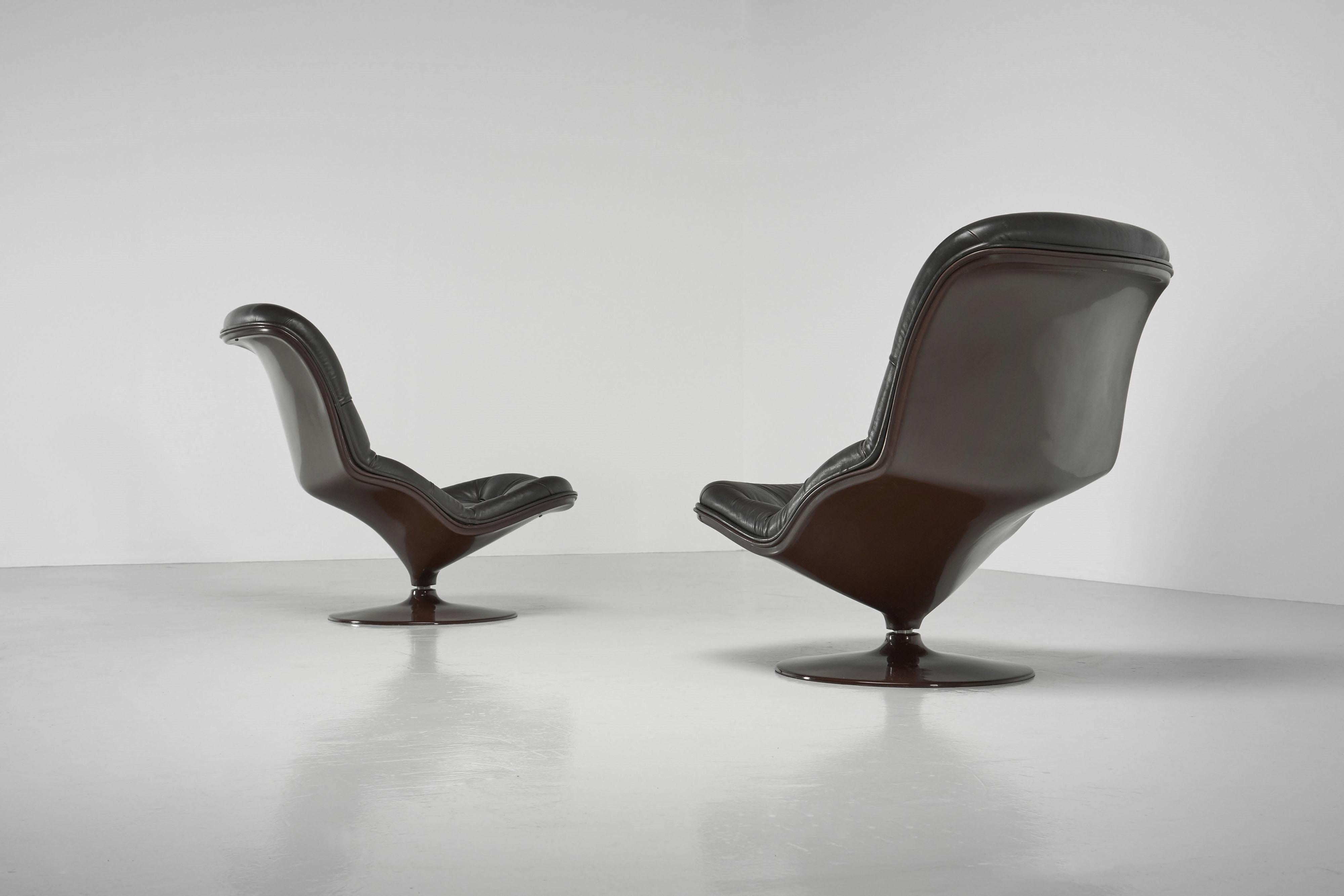 Georges van Rijck Shelby lounge chairs Beaufort 1971 1
