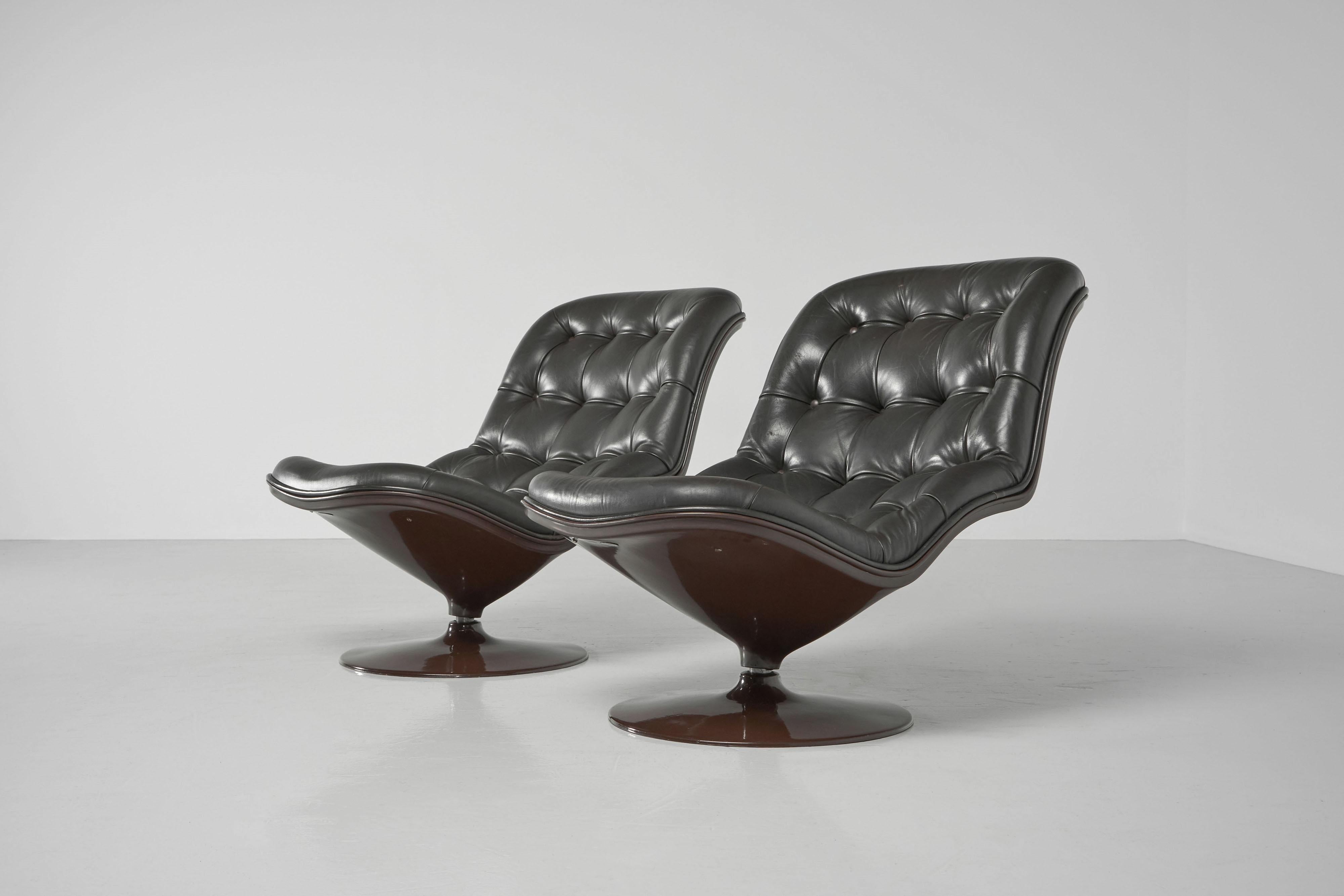 Georges van Rijck Shelby lounge chairs Beaufort 1971 2