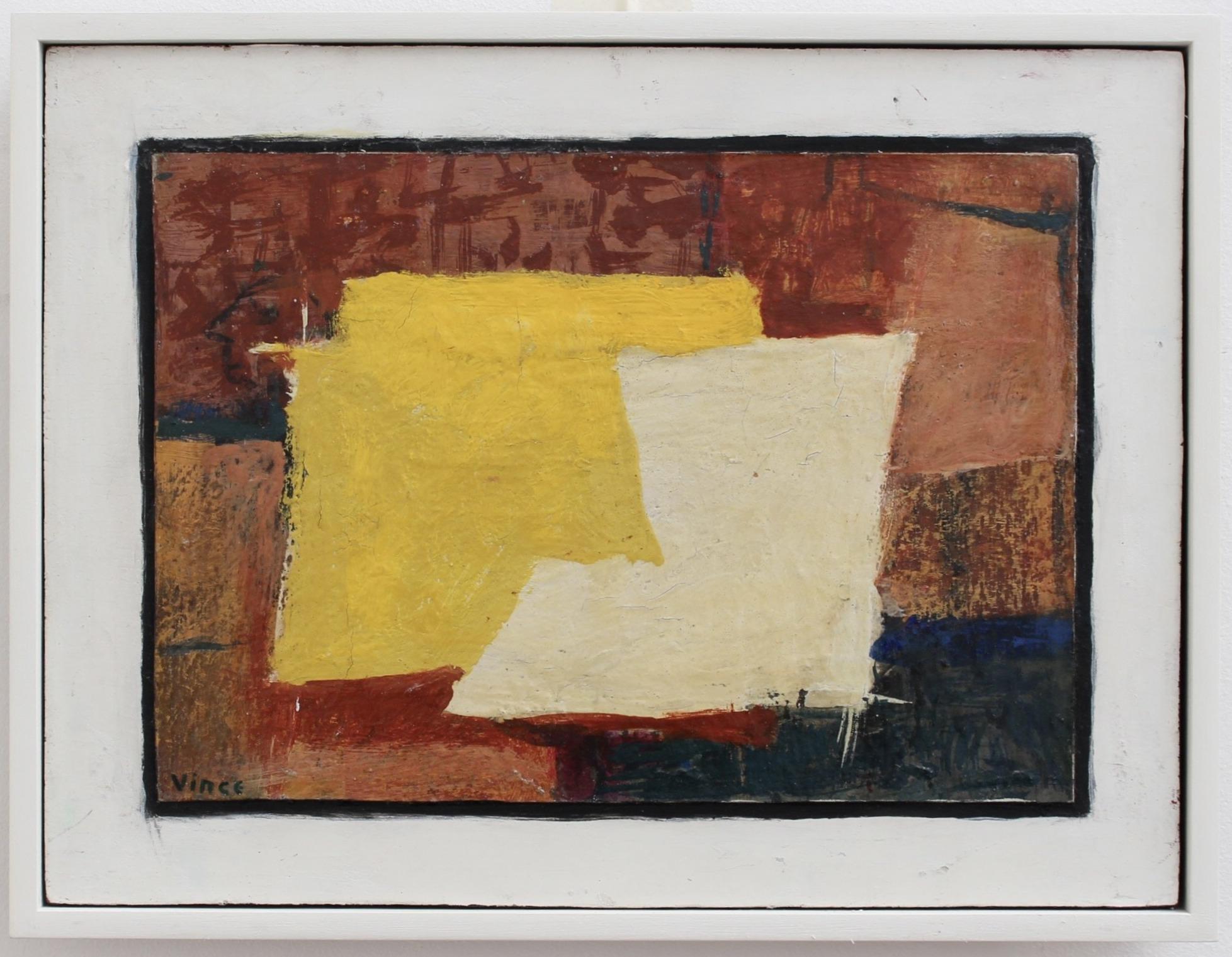 Georges Vince Abstract Painting - Abstract Composition