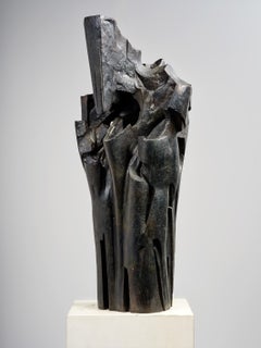 Georges Violet, "Composition Abstraite" Bronze mit verlorenem Wachs, 1/6, Susse Frères, 1963