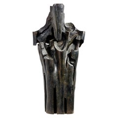 Georges Violet, "Composition Abstraite" Bronze mit verlorenem Wachs, 1/6, Susse Frères, 1963